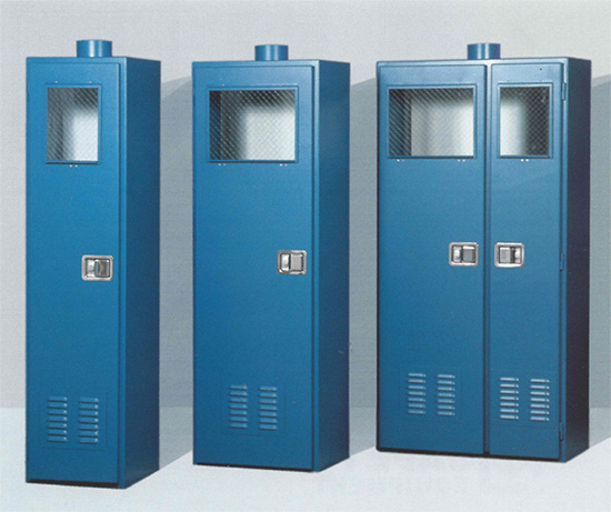 gas cylinder storage cabinets - safety equipment corporation